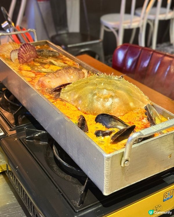 韓國人主理🇰🇷 慶生好去處🎊必試50cm韓式海鮮鍋&醬油蟹