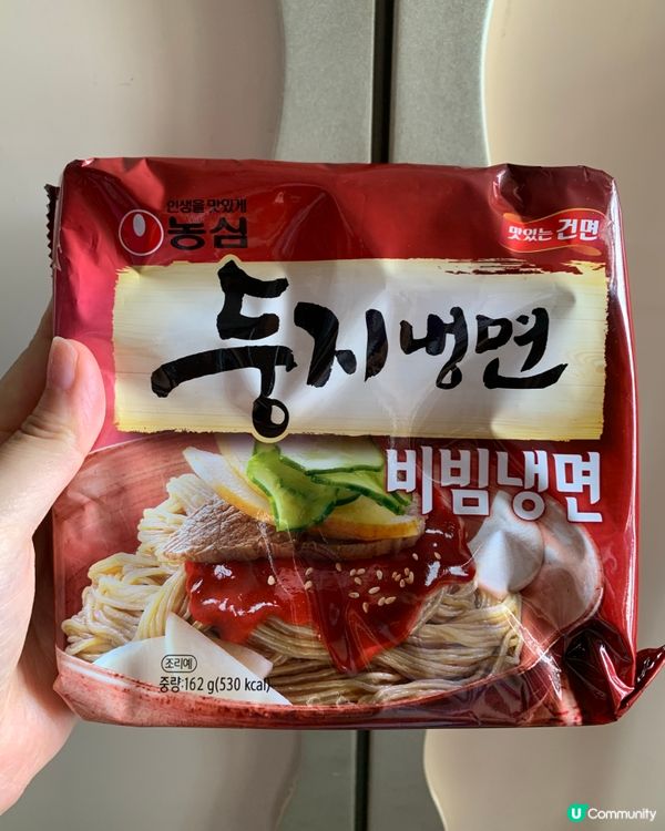 韓底甜辣水冷面