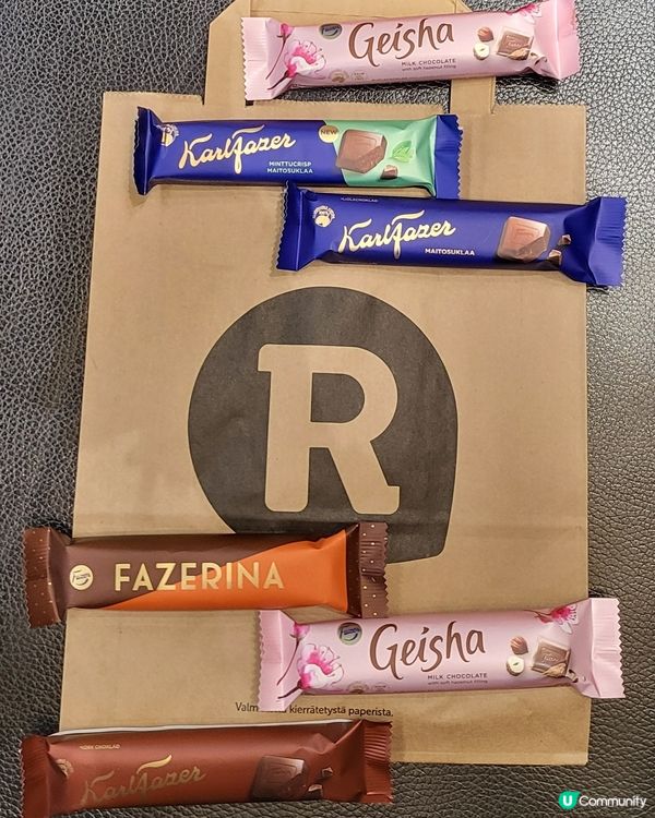 芬蘭手信朱古力