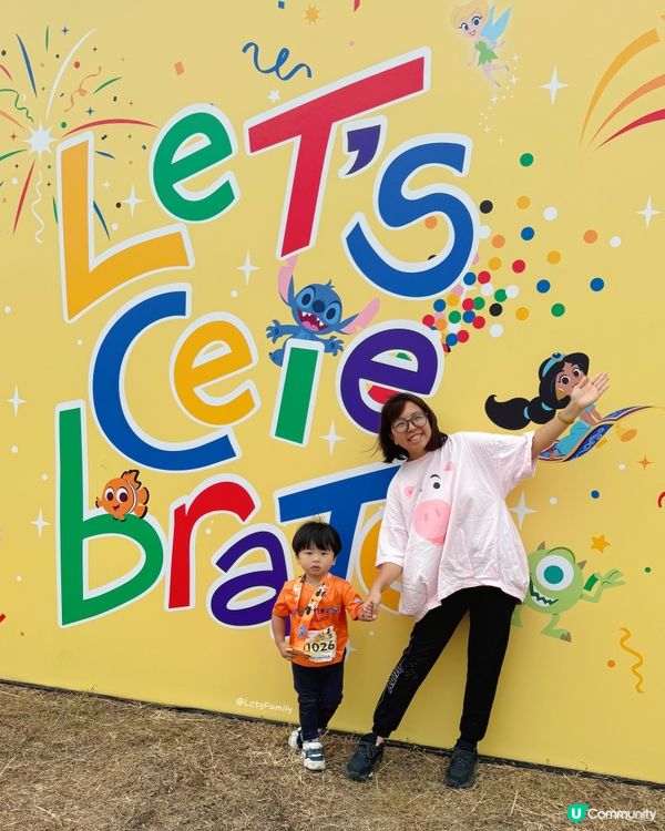 細細跑200米🏆米奇獎牌勁得意🤩