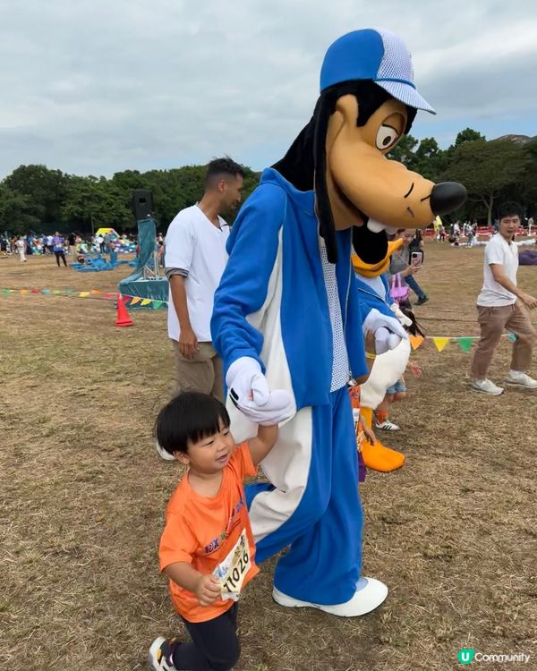 細細跑200米🏆米奇獎牌勁得意🤩