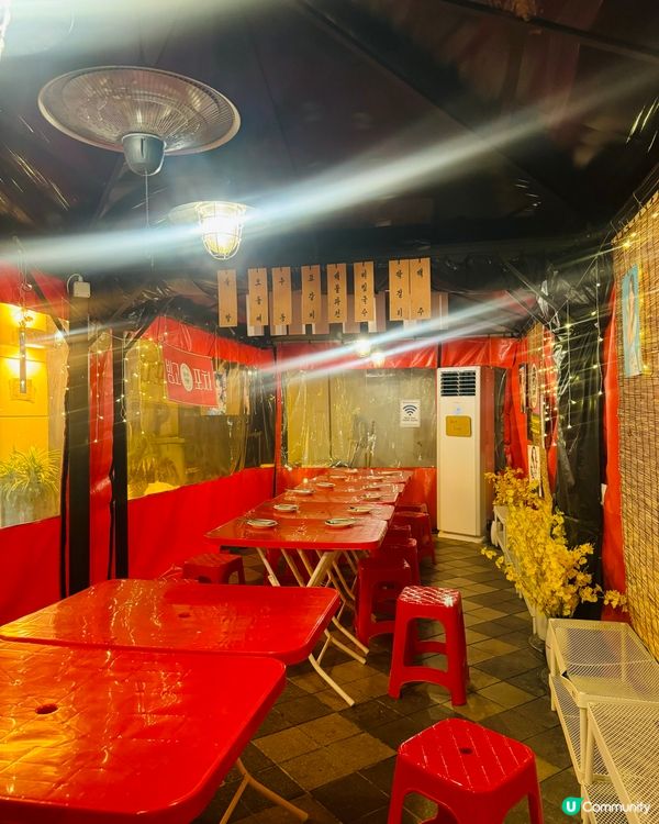 布帳馬車佈置氣氛韓式料理🇰🇷