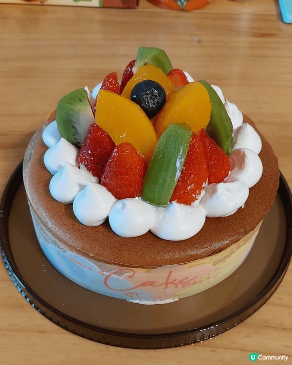 Mousse cheese cake 好鬆軟加生果, 口感清...