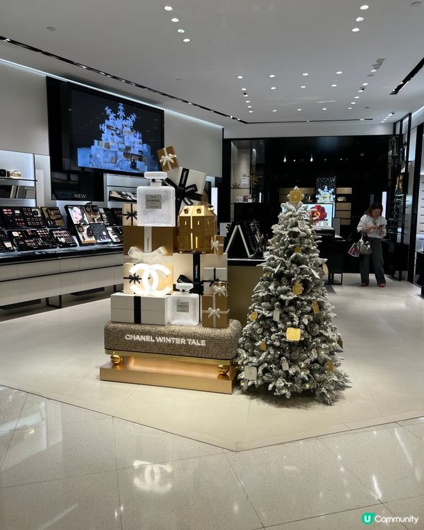 Chanel 聖誕打卡位
