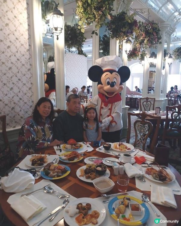 迪士尼樂園酒店翠樂庭食下午自助餐