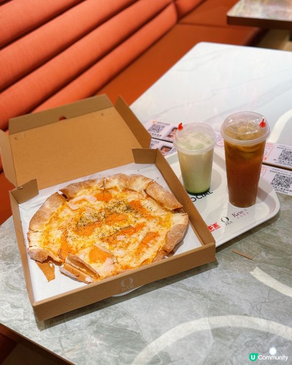 黃竹坑新開輕食店🍕🍹  
#黃竹坑美食 #下午茶 #薄餅 #