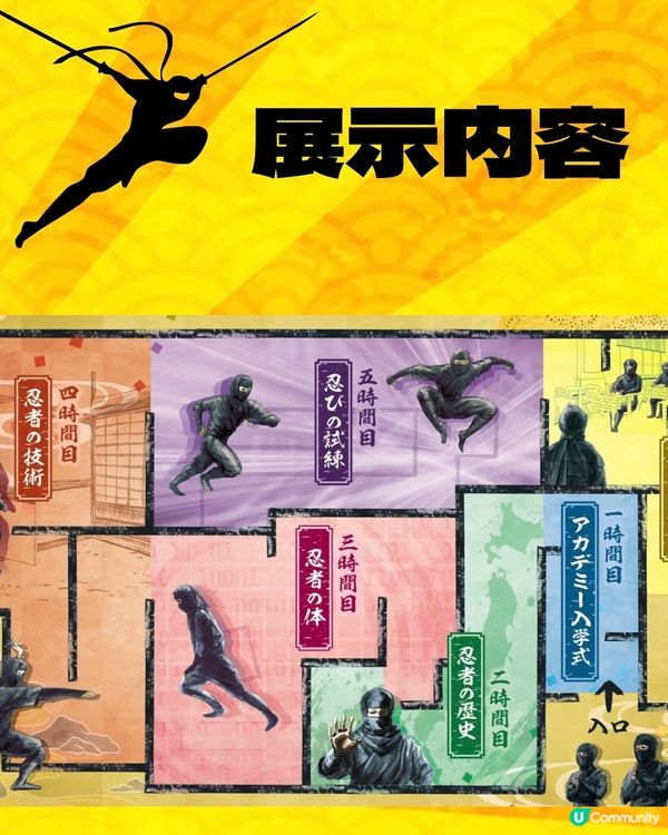 名古屋科學館的忍者學堂🥷🤫