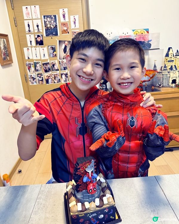 蜘蛛俠特色投影蛋糕