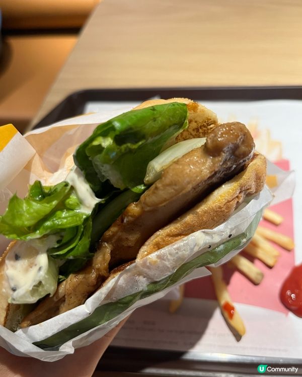 麥當勞🍔$25 一個餐 好耐無食板燒雞腿包餐了