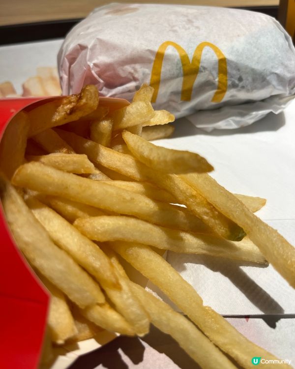 麥當勞🍔$25 一個餐 好耐無食板燒雞腿包餐了