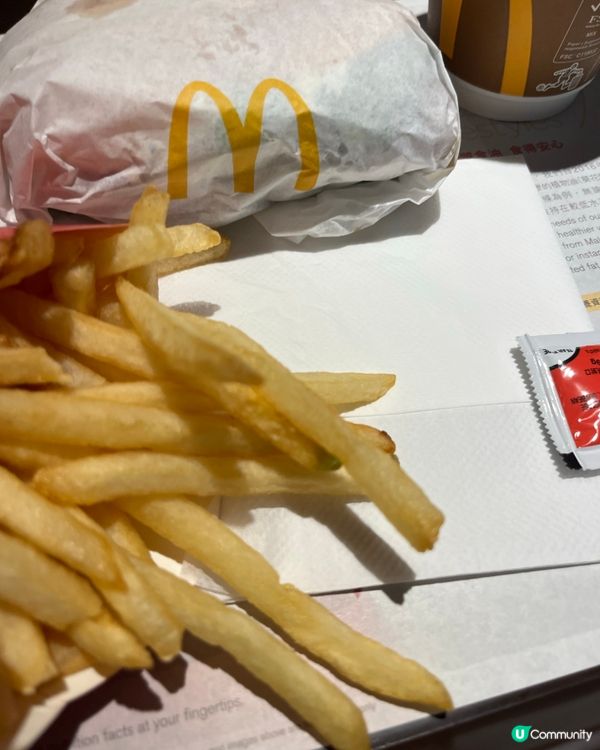 麥當勞🍔$25 一個餐 好耐無食板燒雞腿包餐了
