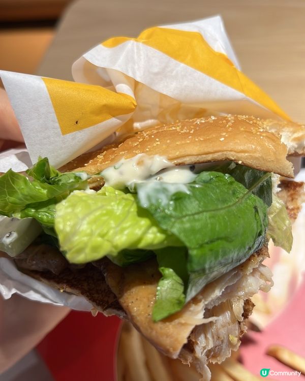 麥當勞🍔$25 一個餐 好耐無食板燒雞腿包餐了