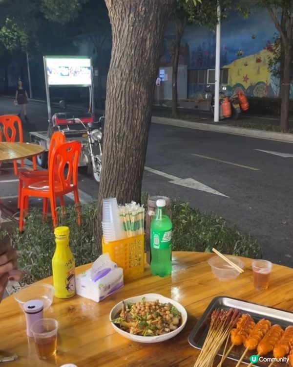 深圳大鵬半島水頭沙街大排檔😋 好食到停唔到！