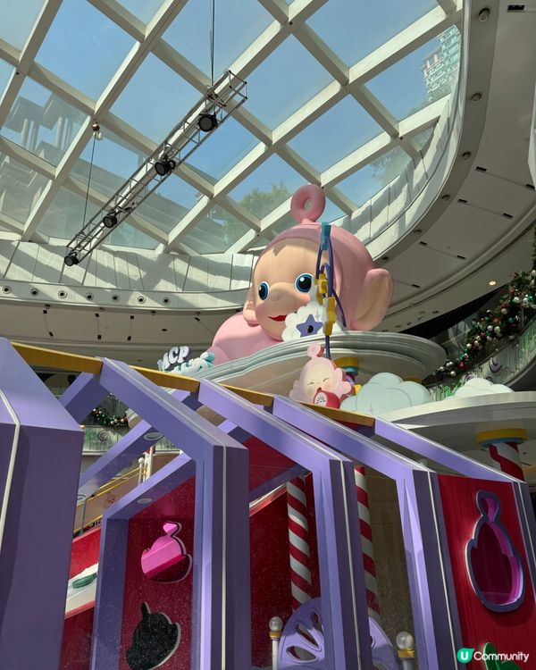 新都城聖誕🎄天線寶寶陪你玩！