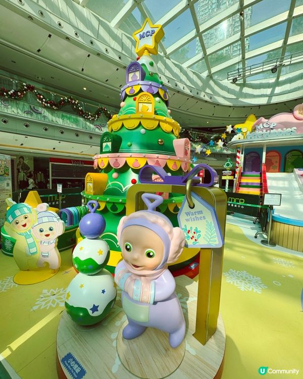 新都城聖誕🎄天線寶寶陪你玩！