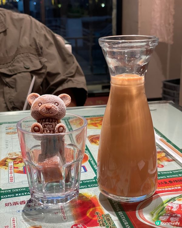 打卡可愛小熊飲料，港人都愛吃的茗星坊餐廳