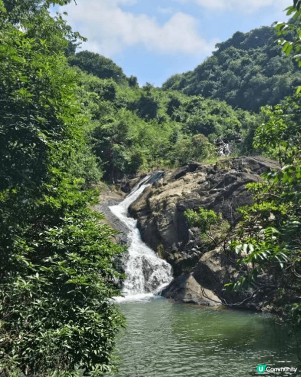 趁放假去河背水塘行下，景色優美又沓無人煙。近行程尾聲時，恰巧...