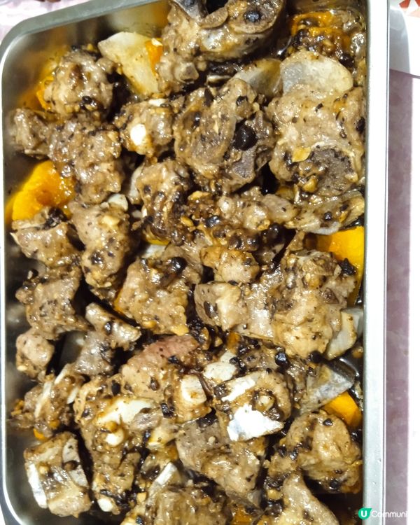 豆豉南瓜蒸排骨