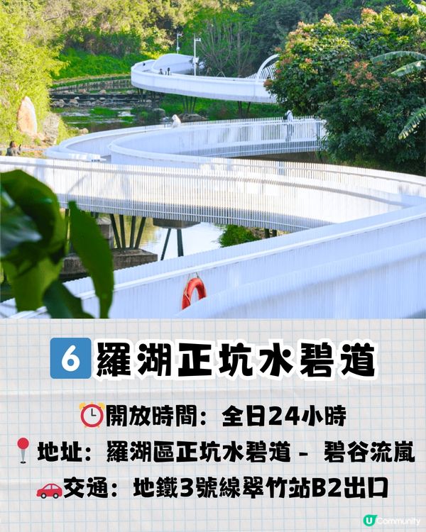 深圳6大絕美棧道🏞️新晉海邊棧道/必打卡日落公園🌞附地址+交通教學🚗