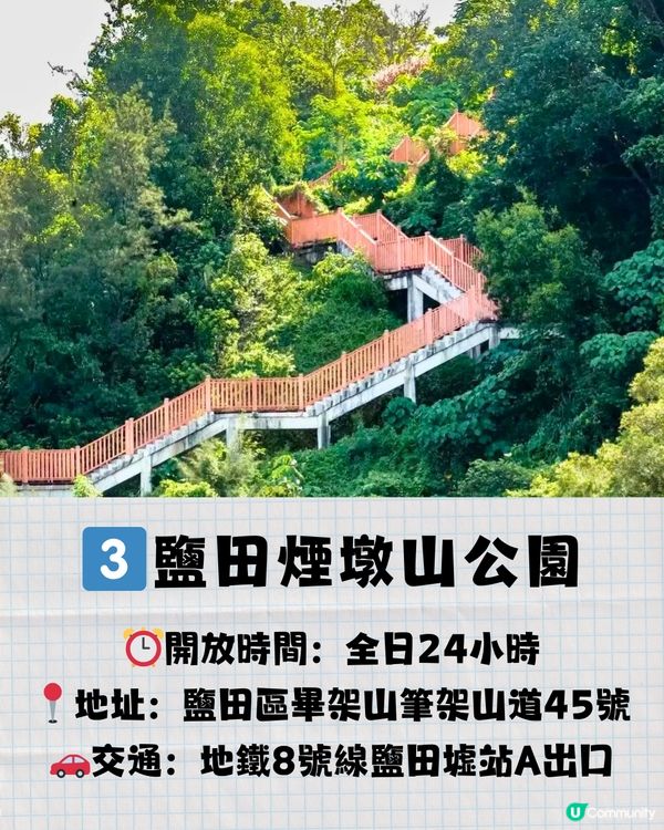 深圳6大絕美棧道🏞️新晉海邊棧道/必打卡日落公園🌞附地址+交通教學🚗