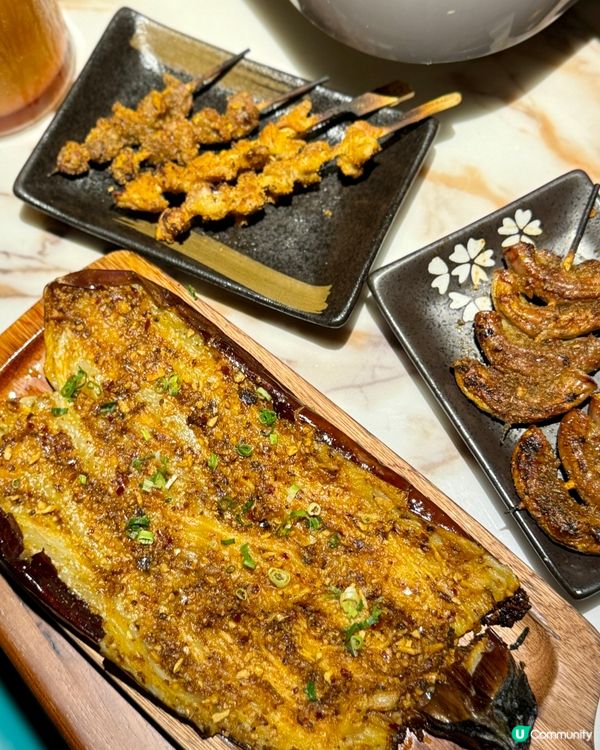 惹味烤魚x串燒 日本生啤買一送一 🌶🐟🍻