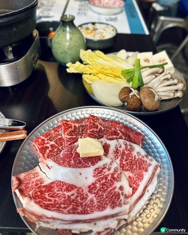 「洋食商店」昭和風新派壽喜燒～燉飯有驚喜