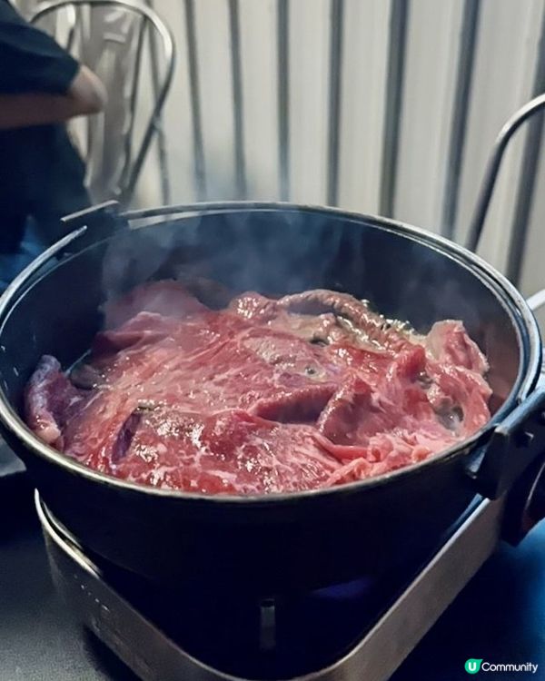 「洋食商店」昭和風新派壽喜燒～燉飯有驚喜