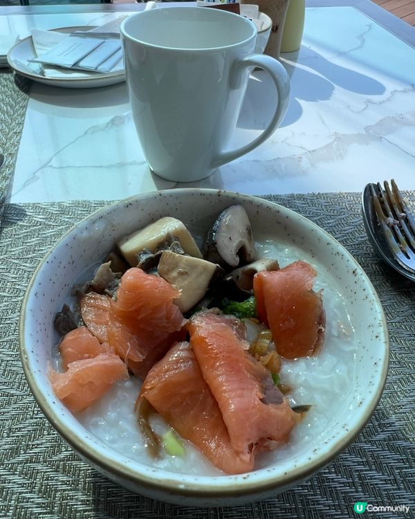 好食海景自助早餐推薦😋香港富麗敦海洋公園酒店！