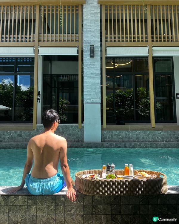 曼谷市內罕有漂浮早餐酒店🏨