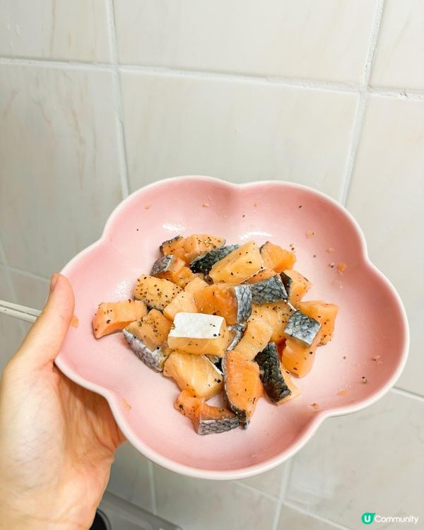 🧀芝士焗三文魚長通粉🍝