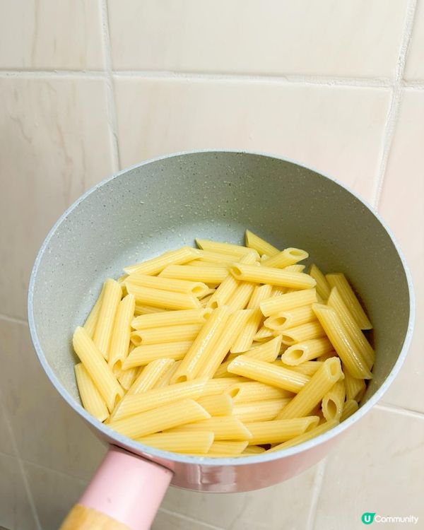 🧀芝士焗三文魚長通粉🍝