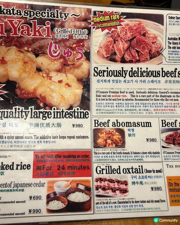 必試博多牛腸鍋