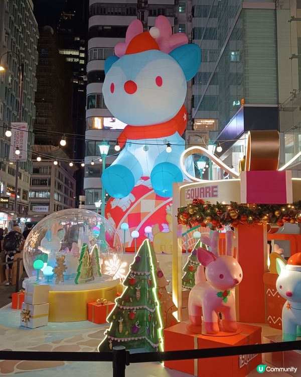 🎄尖沙咀國際廣場聖誕打卡！夢幻萌鹿小鎮等你影相！🤩