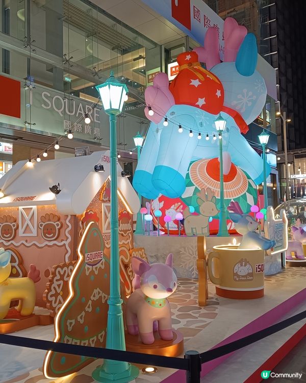 🎄尖沙咀國際廣場聖誕打卡！夢幻萌鹿小鎮等你影相！🤩