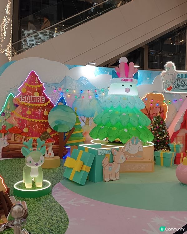 🎄尖沙咀國際廣場聖誕打卡！夢幻萌鹿小鎮等你影相！🤩