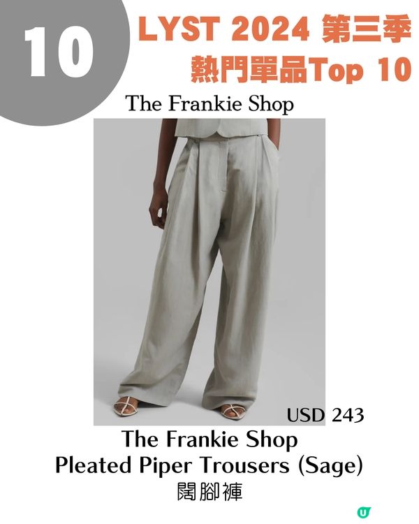 LYST 2024第三季熱門單品排名Top 10出爐！Lisa最愛芭蕾舞鞋 / Rosé代言波鞋😍