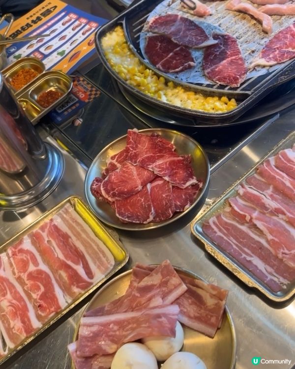 深圳福田🔥喜井無限烤肉，任食任飲超抵食！😋