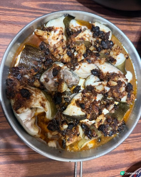 蒜頭豆豉XO醬蒸油追