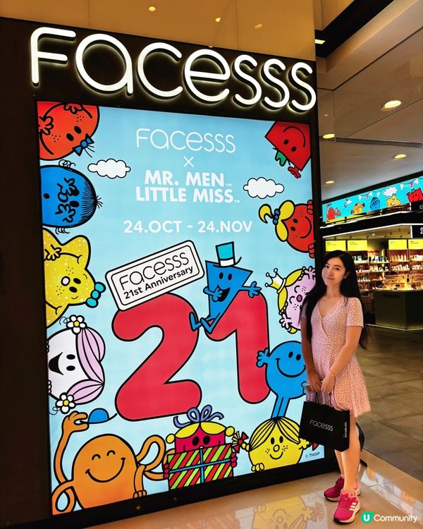 Facesss21歲生日限時四折低價❤️