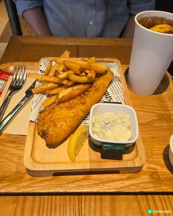 Fish and chips   更勝英國