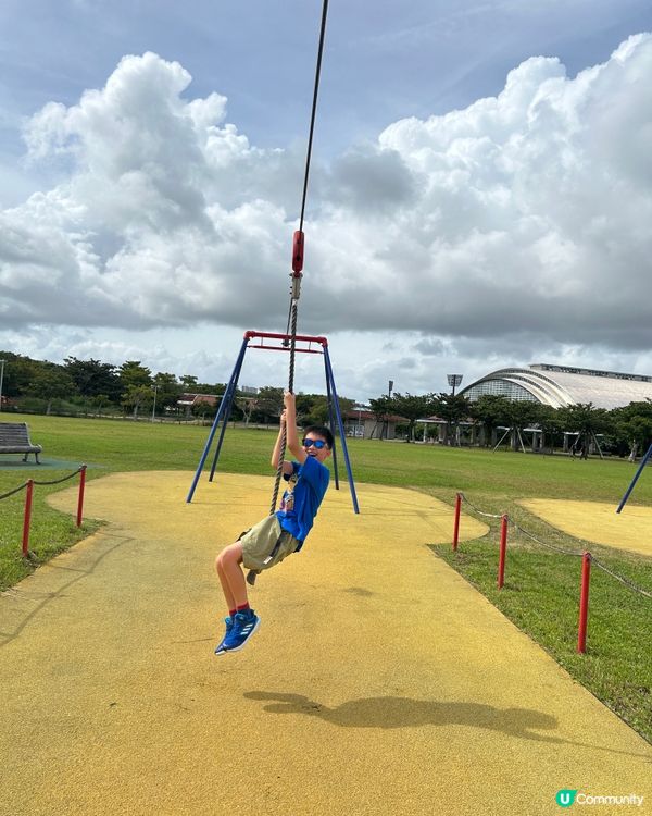 【 超大型兒童遊樂場｡沖繩縣綜合運動公園 】