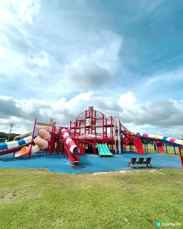 【 超大型兒童遊樂場｡沖繩縣綜合運動公園 】