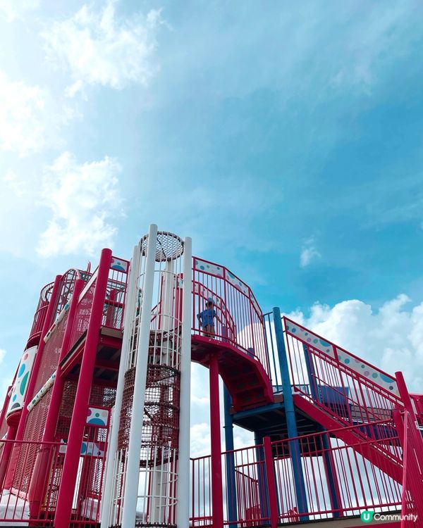 【 超大型兒童遊樂場｡沖繩縣綜合運動公園 】