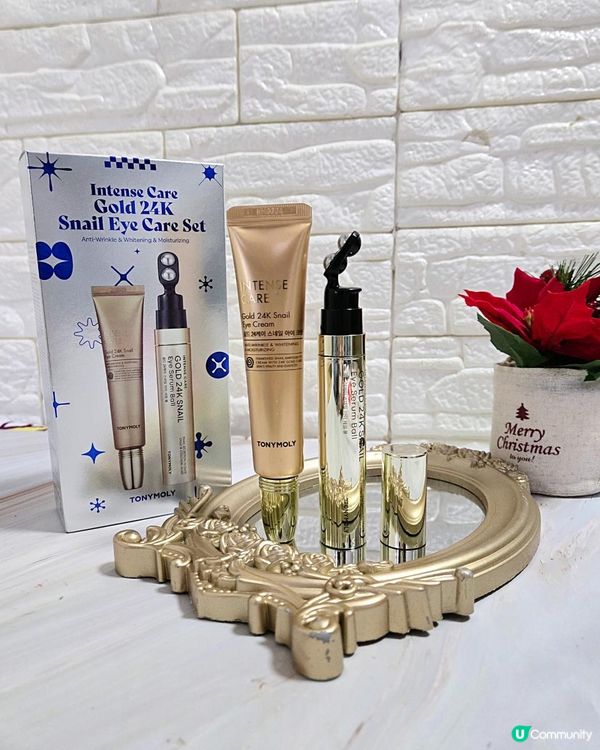 TONYMOLY Tonymoly蝸牛全效修護24K純金亮眼套裝