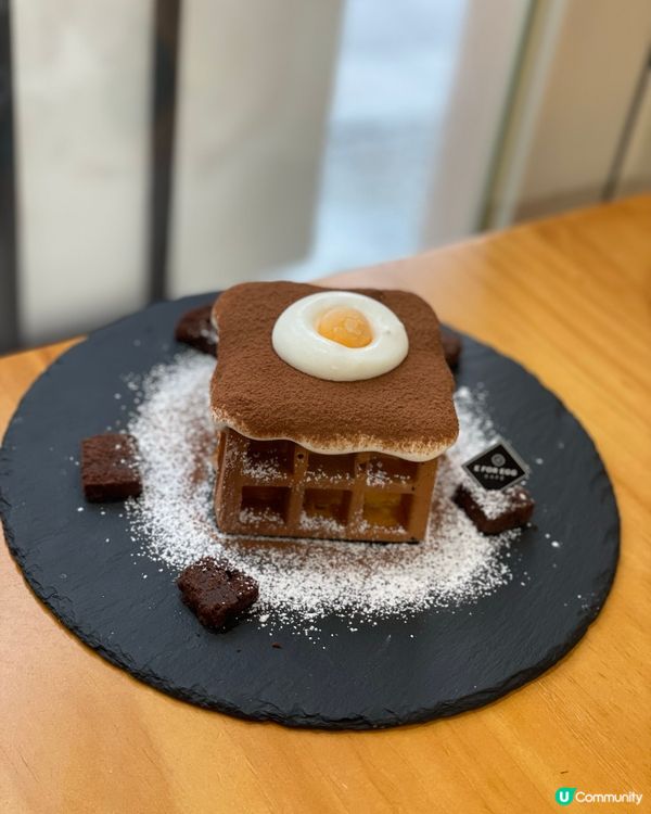 西環🤩 $100樓下 午餐套餐 甜品超正🍰🧇