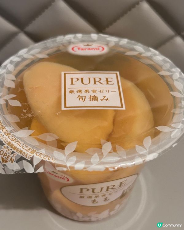 Tarami白桃果肉啫喱
