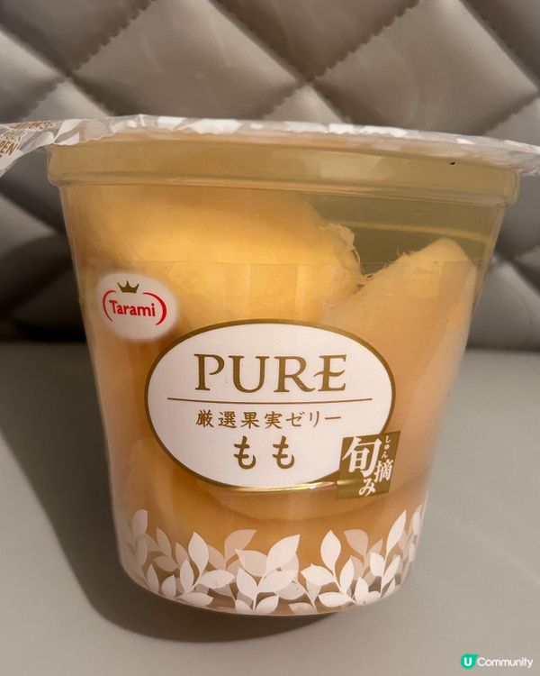 Tarami白桃果肉啫喱