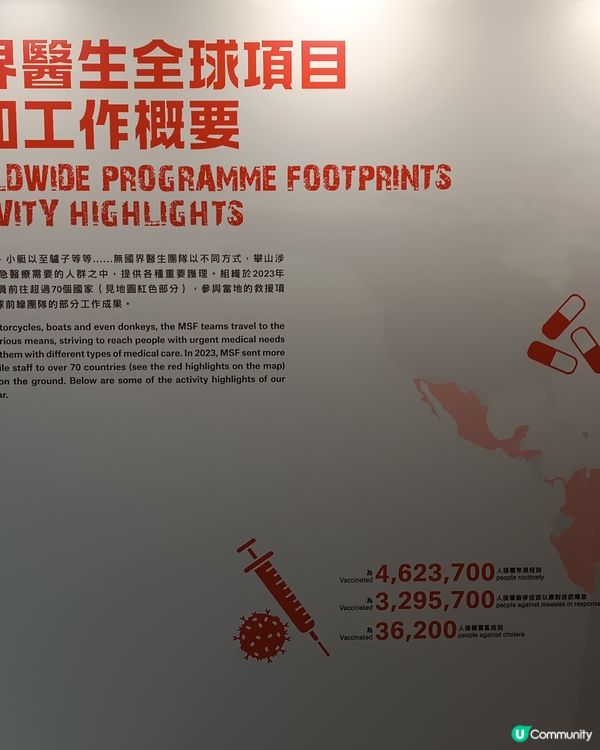 無國界醫生30年救援路，一齊去睇展覽！🚗