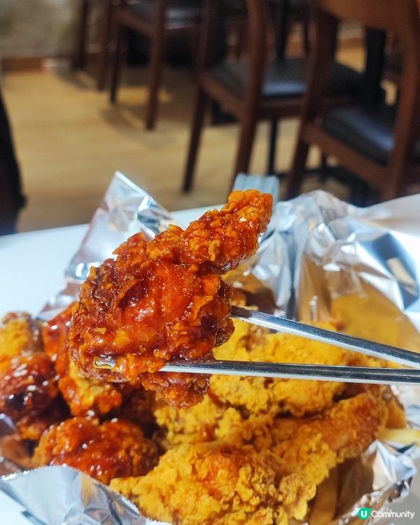 ## 尖沙咀韓國街炸雞熔岩飯🤤