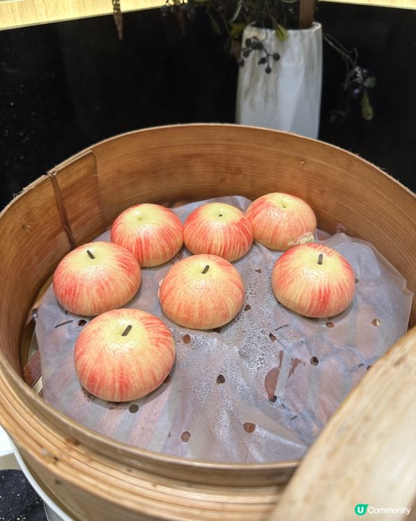 以假亂真🤭富士蘋果蒸包